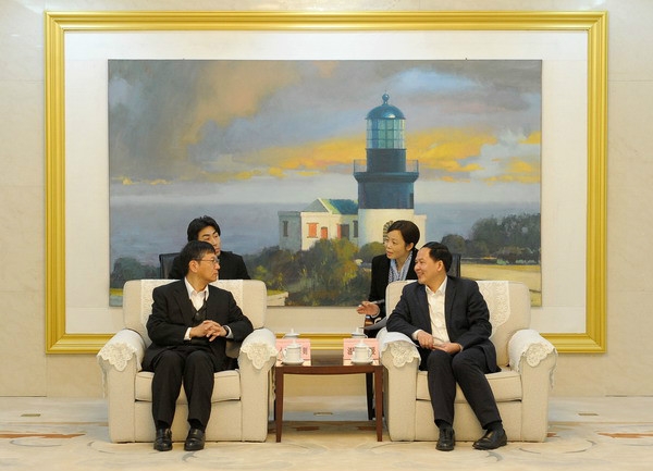 增進合作、共謀發(fā)展———常石舟山董事長拜訪舟山市長